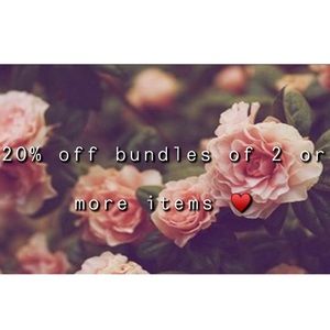 Bundle Discount ♥️